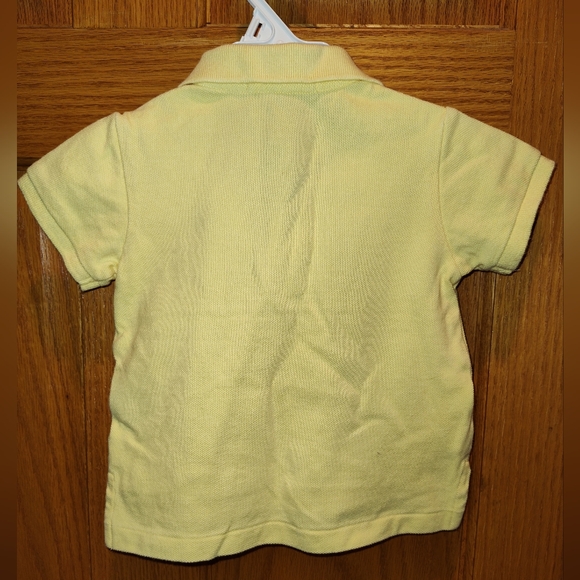 EUC Yellow Ralph Lauren Polo Shirt with Logo - Picture 3 of 3